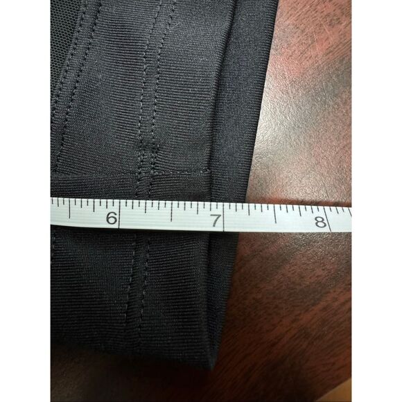 PINK Victoria’s Secret Ultimate Black Bike Shorts with Mesh Size X-Small - Picture 6 of 6